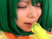 日本Cosplay少女用震蛋震小陰蒂